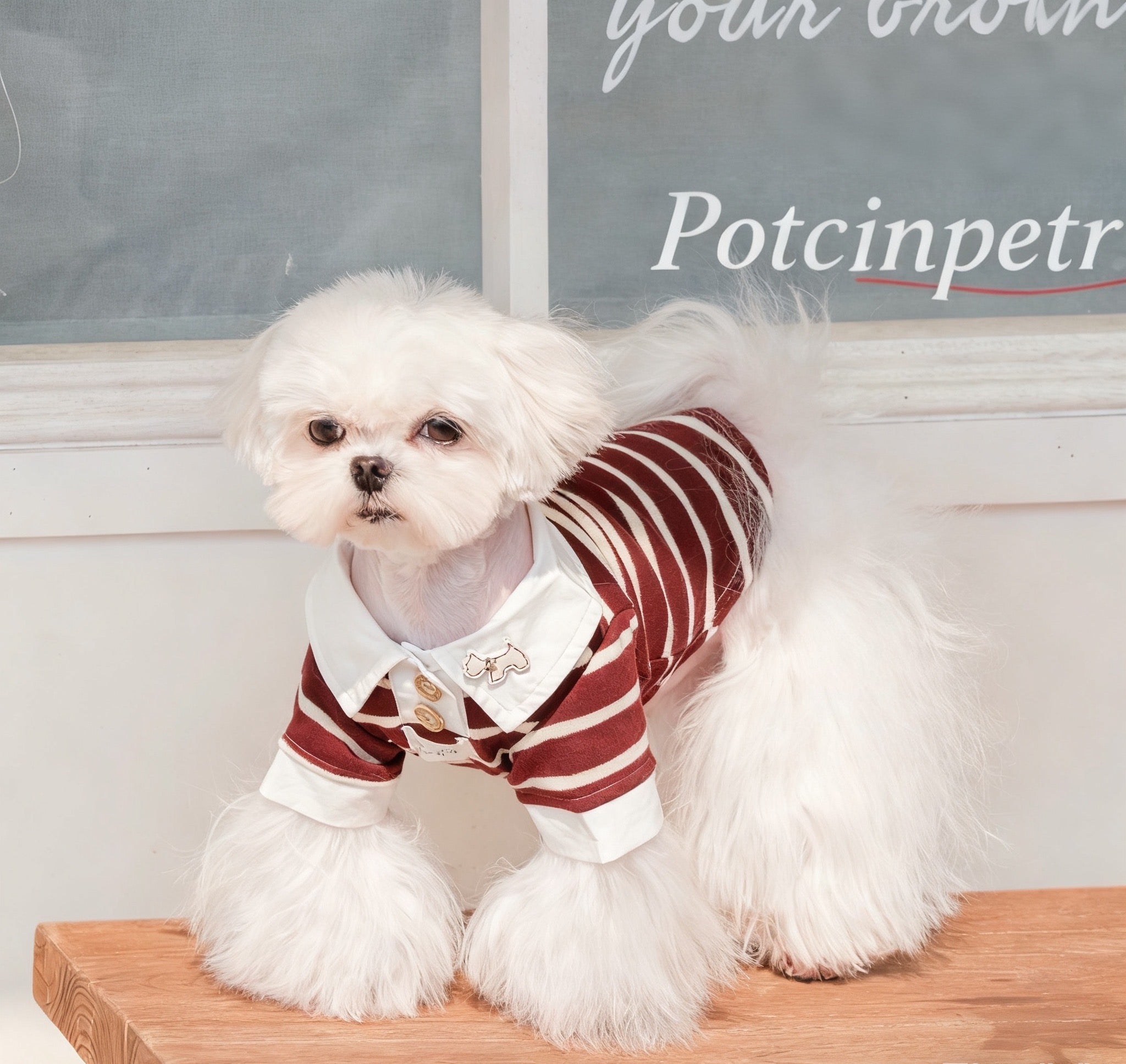 Summer striped shirt - Classic vertical pattern breathable design