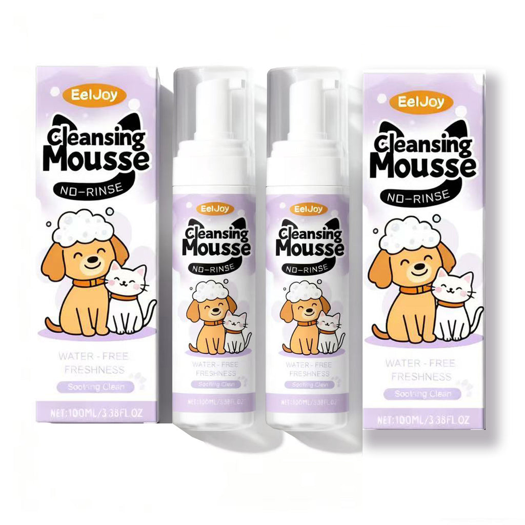 Waterless Shampoo for Dogs | Dry Shampoo for Dogs | Waterless Foam No Rinse | Anti-Itch, Soothing and Deodorizing