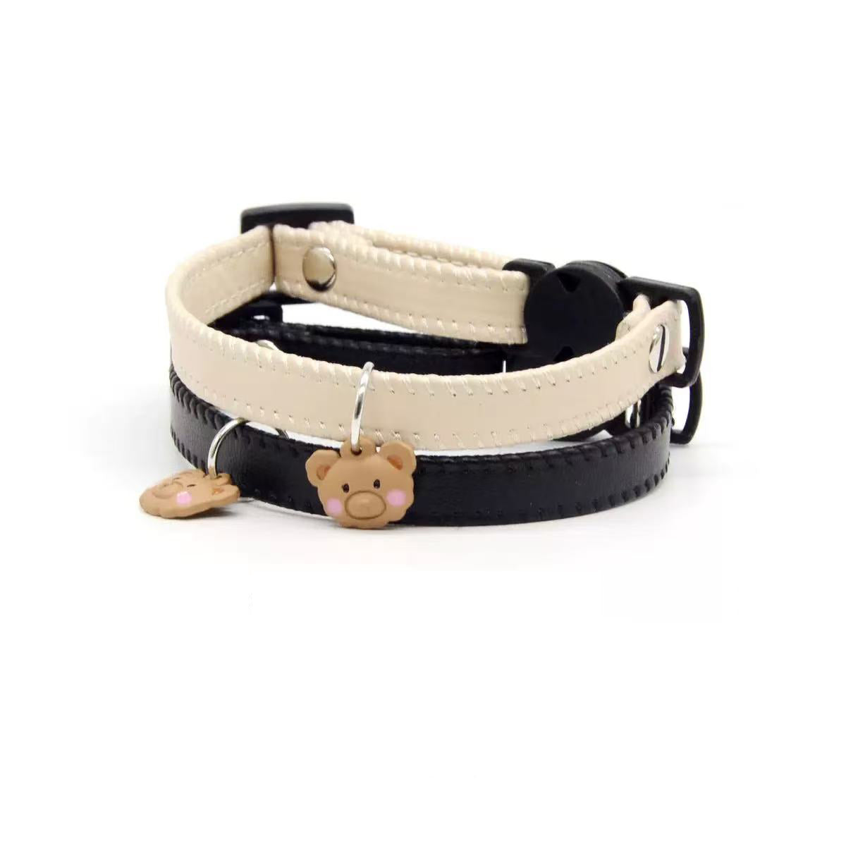 LEATHER MINIMALISTIC PET COLLAR